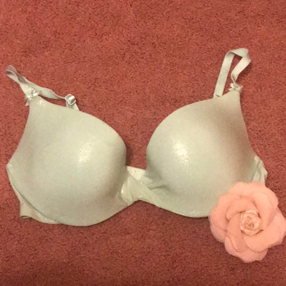 Aquamarine blue bra